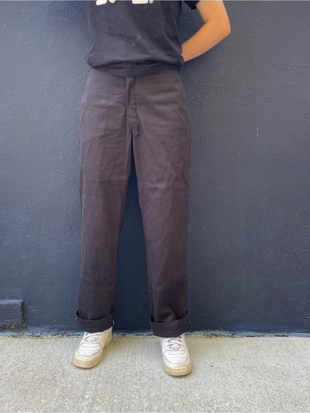 Black Dickies 874 flex original fit skater/work pants size 34x32 - Picture 2 of 6